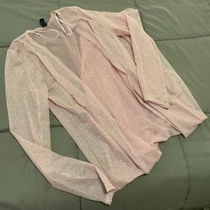 Sheer Sparkly Duster